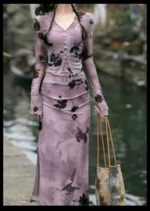 Floral Print Dress & Jacket Set