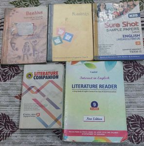 Class 9th English And Hindi Books COMBO