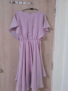 Women Fit And Flare Pink Dress