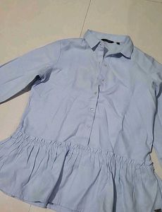 Park Avenue Blue Formal Shirt | NO COINS PLEASE