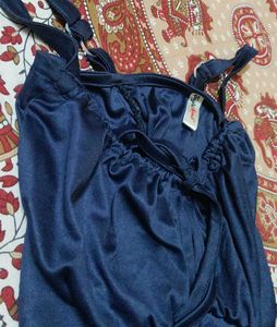 Blue Corset Top