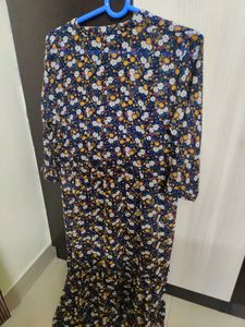 Only Floral Maxi Dress with Lining (Size S)