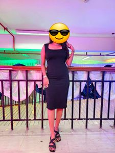 Classic Black Bodycon Dress