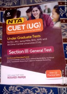 Arihant Cuet (UG) General Test Preparation Book