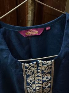 Teal Blue Kurti