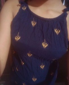 Elegant Blue Embroidered Kurta