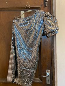 Mirror One Shoulder Dress