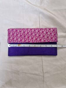 Silk Envelope Clutch cum Sling