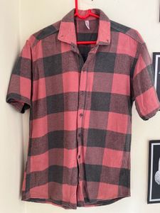 Zara Men's Half Sleeve Shirt