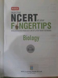 Objective NCERT Biology XI-XII