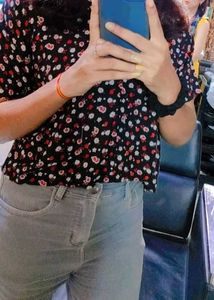 Floral Print Top