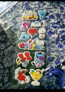 Cute BTS Bt21 13 Sticker 🥰 🥰