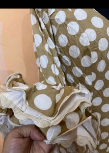 Polka Dot Ruffle Dress