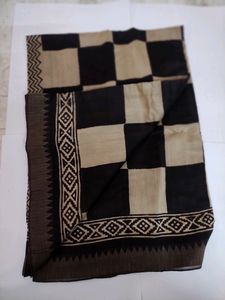 Handmade Chanderi Silk Saree