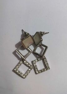 Geometric Drop Earrings