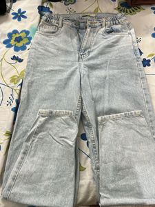 Light Wash Slim Leg Jeans