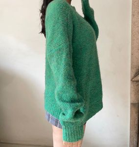 Green Knit Sweater
