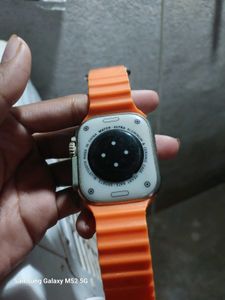 Orange Smart Watch  Charger Is Dead Need To Buy