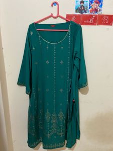 Teal 2XL Kurti