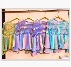 Floral Rainbow Top💐