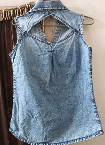 Nuon By Westside Denim Sleevless Top