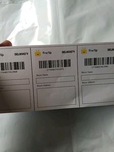 Freeup Sticker Label And Poly Bag 4 Sticke