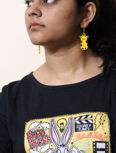 handmade Giraffe Earrings