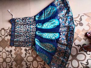 Peacock Colour Lahanga