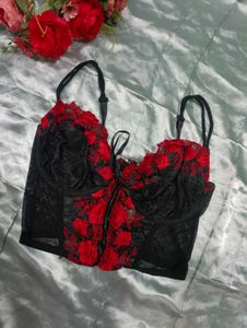 Imported Red & Black Corset