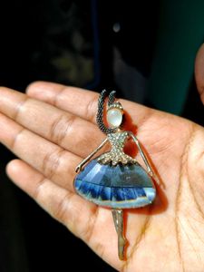 Ballerina Pendant Necklace