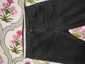 💕Charcoal Black Washed Bootcut Jeans