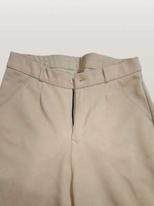 Beige Trouser Pants