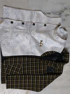 Boys Ethnic Waistcoat Set