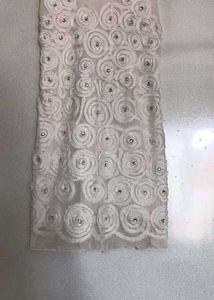 Flower Detail White Dress