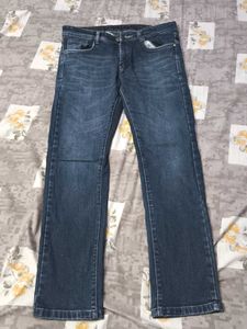 Dark Blue Denim Jeans