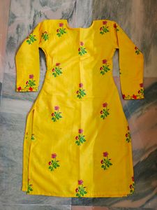 Yellow Kurta Set