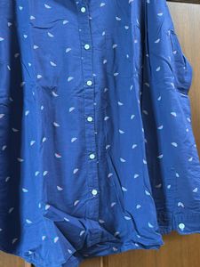 Old Navy Blue Print Shirt