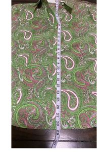 Talbots Womens 4 Wrinkle Resistant Button Blouse S