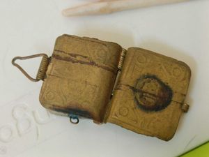 vintage comboFloral Hair Stick from elephant teeth