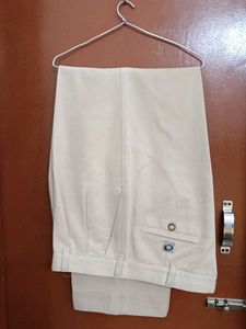 Cotton Beige Color Pant