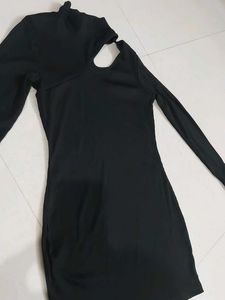 Black Mini Dress only for 299/-