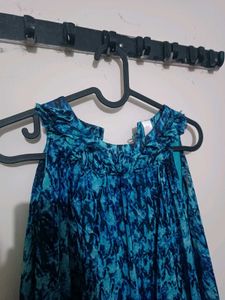 Cute Blue Girls Dress