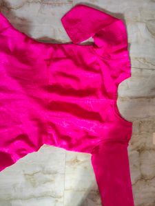 Hot Pink Ethnic Dress