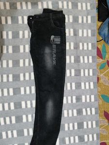 Old School Type Stylish Black Jeans