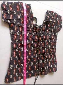 Blouses - Pink Solid &amp; Paisley Print Set