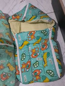 Baby Pillow &amp; Lounger Set Combo Of 3