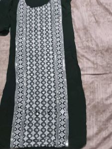 Dark Green Colour Kurti
