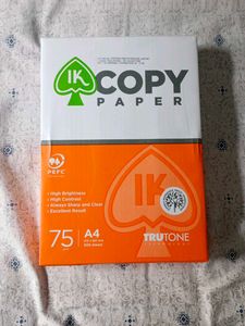 IK Copy Paper - A4, 500 Sheets