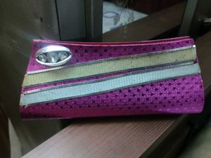 pink clutch