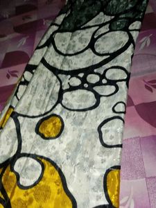 Stylish crape saree